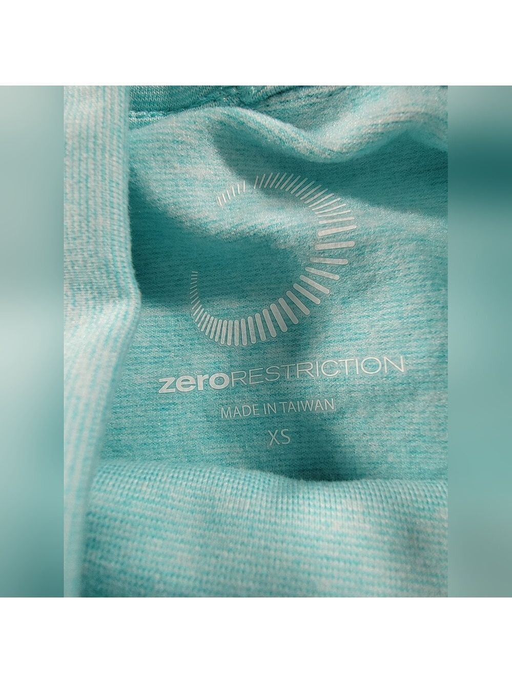 Zero Restriction Mari Mock Neck Pullover Womens XS Westchester Golf Turks Blue - Picture 3 of 11
